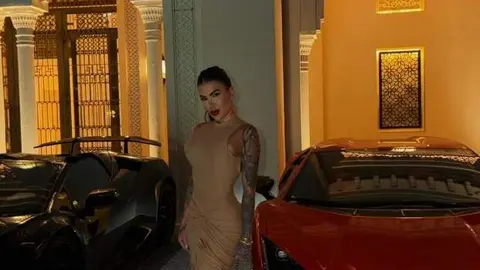 Una imagen de la influencer de su perfil de Instagram.