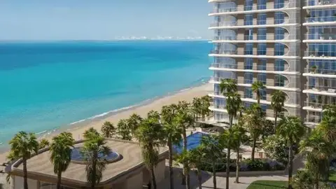 Fahid Island en Abu Dhabi. (X)