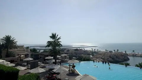 Un complejo hotelero en Ras Al Khaimah. (EL CORREO)