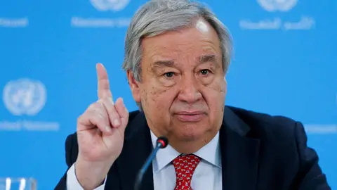 El secretario general de la ONU, Ant&oacute;nio Guterres. (X)