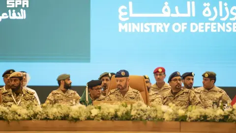 Reuni&oacute;n de jefes de Estado Mayor en Arabia Saud&iacute;. (SPA)