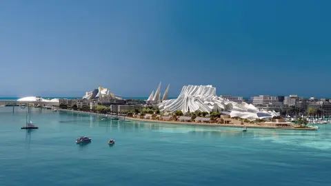 Distrito Cultural de Saadiyat en Abu Dhabi. (WAM)