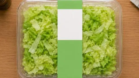 Lechuga envasada. (MOCCAE)