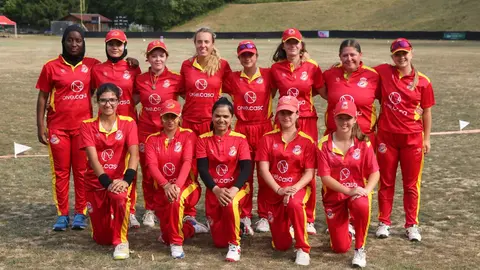 Jugadoras son de Cricket Espa&ntilde;a. (Fuente externa)