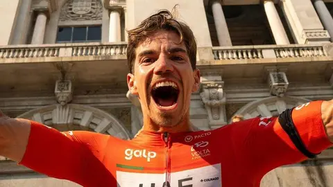 Rui Oliveira, tras proclamarse vencedor. (WAM)