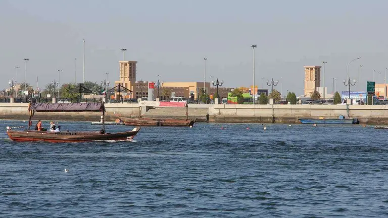 Vista del Creek en Dubai. (EL CORREO)