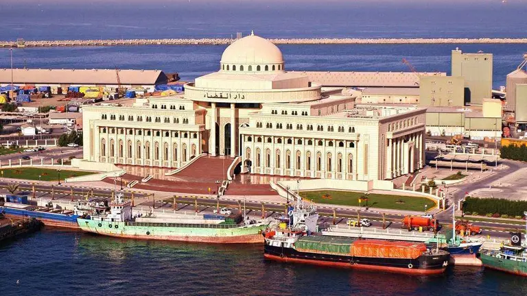 Una imagen de los tribunales del emirato de Sharjah. (Fuente externa)
