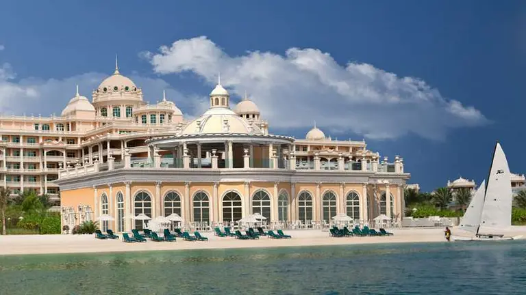 Un hotel en La Palmera de Dubai. (Fuente externa)