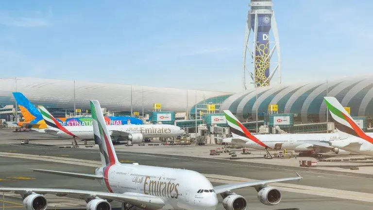 Una imagen del aeropuerto de Dubai. (Emirates)