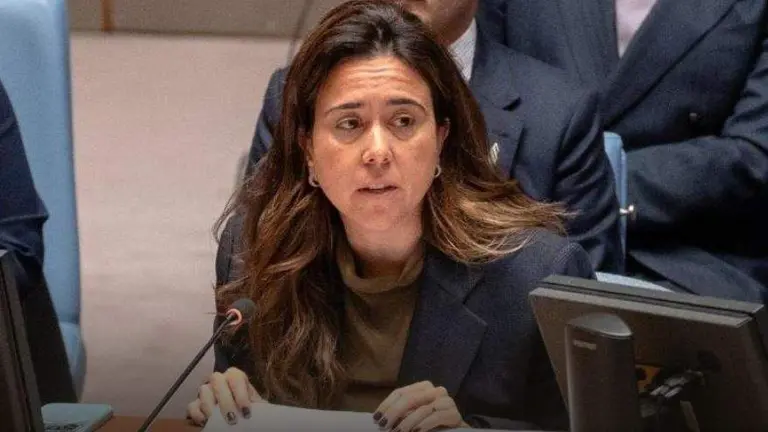 La ministra de Estado de Emiratos &Aacute;rabes Unidos, Lana Nusseibeh. (Twitter)