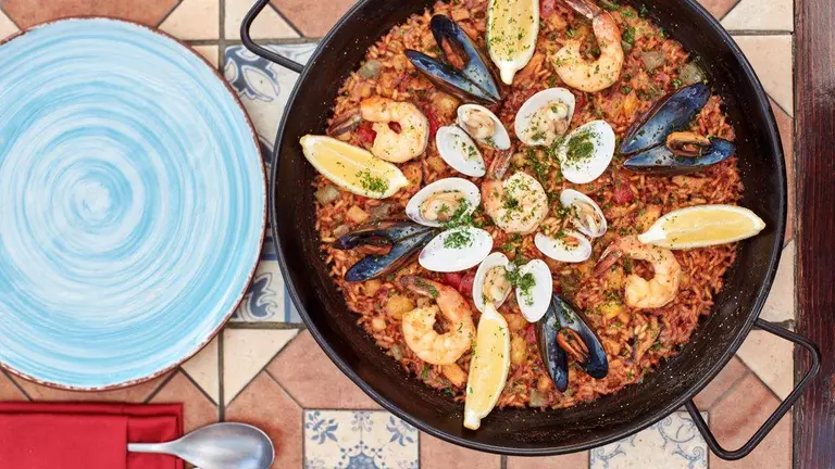 Paella de mariscos, a modo de imagen ilustrativa. (Cedida)