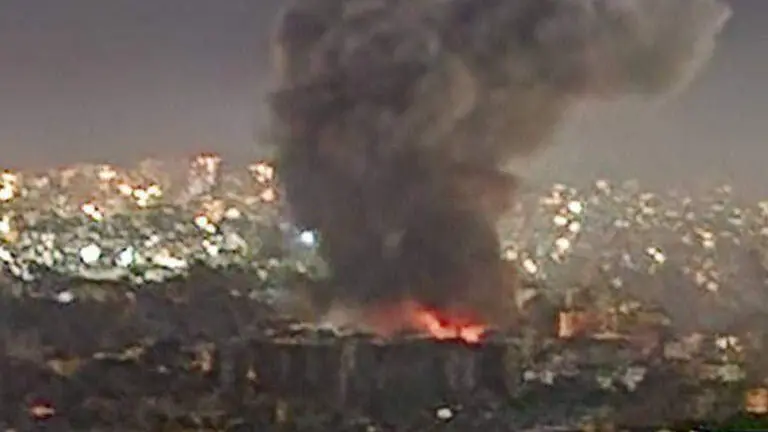 Ataque sobre Israel. (X)