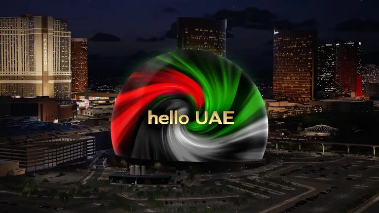 Sphere Entertainment en Abu Dhabi. (X)