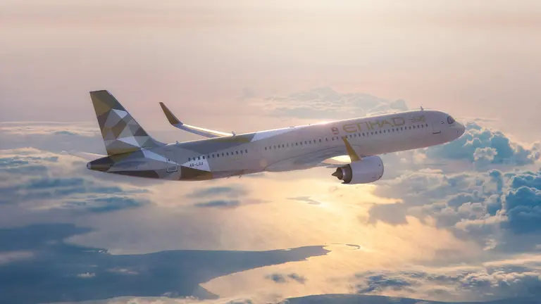 Un avi&oacute;n de Etihad Airways. (Etihad)