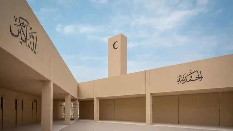 La mezquita Al Bidyah en Abu Dhabi. (X)