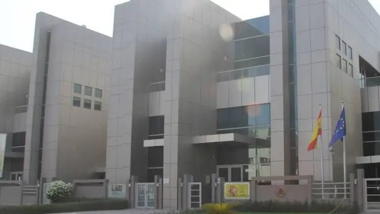 Embajada de Espa&ntilde;a en Abu Dhabi. (EL CORREO)