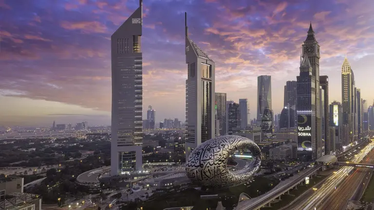 Una imagen del centro de Dubai. (WAM)