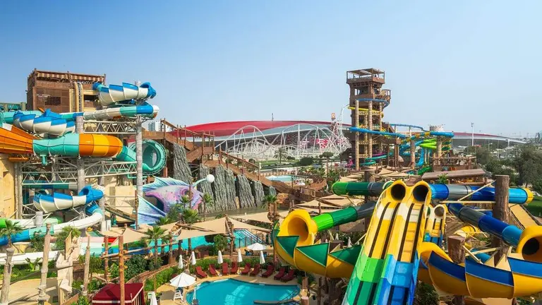 Parque acu&aacute;tico Yas Waterworld. (WAM)