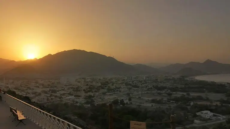 La ciudad de Khor Fakkan. (EL CORREO)