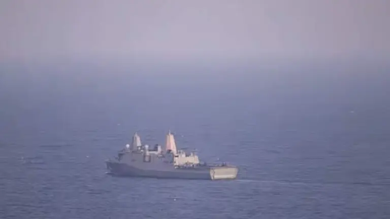 Estrecho de Ormuz. (CENTCOM)