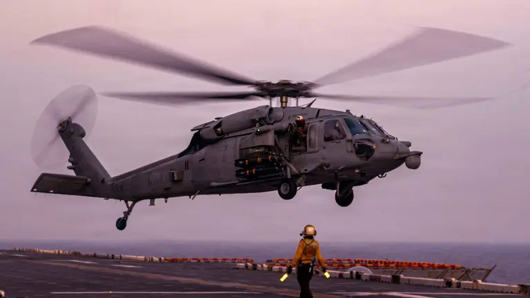 Portaaviones de Estados Unidos en el Golfo Ar&aacute;bigo. (CENTCOM)