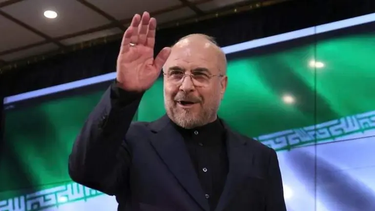 Mohammad Baqer Qalibaf, presidente del Parlamento de Ir&aacute;n. (X)