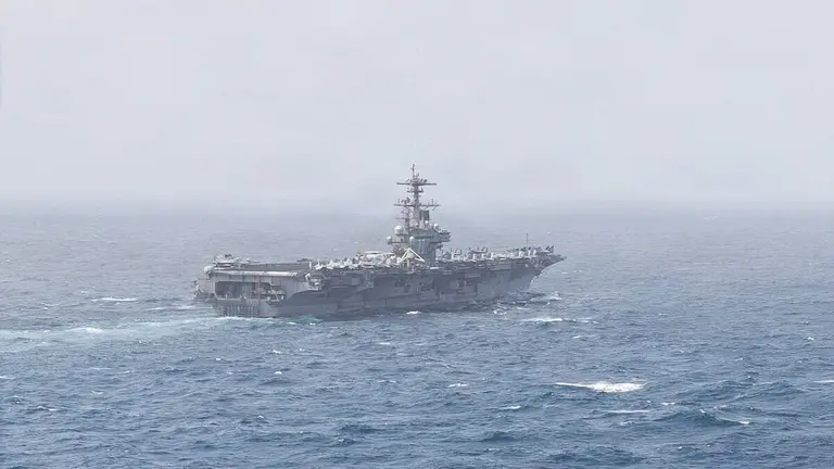 El portaaviones USS George H.W. Bush. (Centcom)