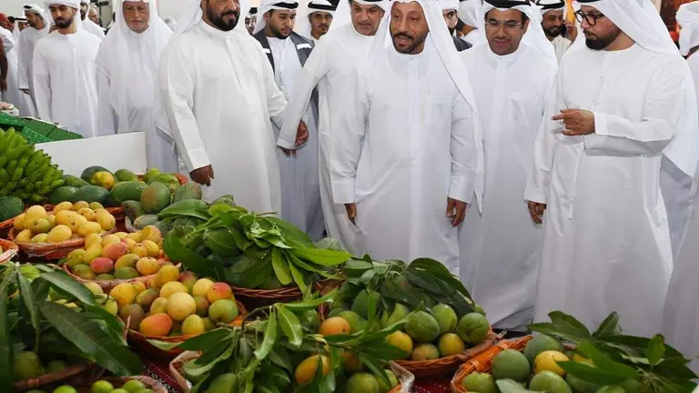 Un momento de la inauguraci&oacute;n del Festival del Mango. (WAM)