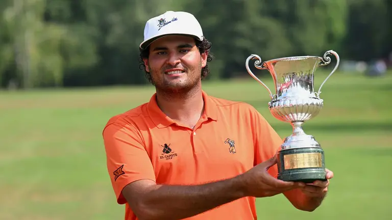 El golfista espa&ntilde;ol Eugenio Chacarra. (WAM)