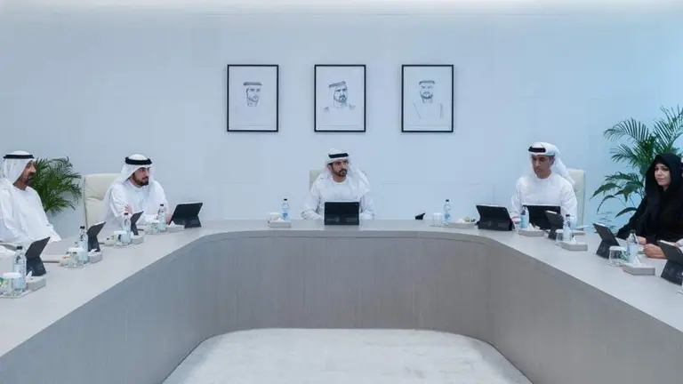 Reuni&oacute;n del Consejo Ejecutivo de Dub&aacute;i este mi&eacute;rcoles. (Dubai Media Office)
