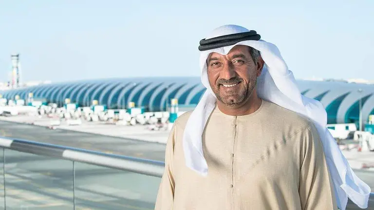 El Jeque Ahmed bin Saeed Al Maktoum, Presidente de la Autoridad de Aviaci&oacute;n Civil de Dub&aacute;i. (WAM)