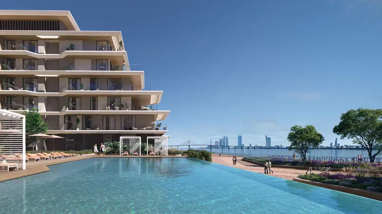 El complejo residencial Bashayer en Abu Dhabi. (WAM)