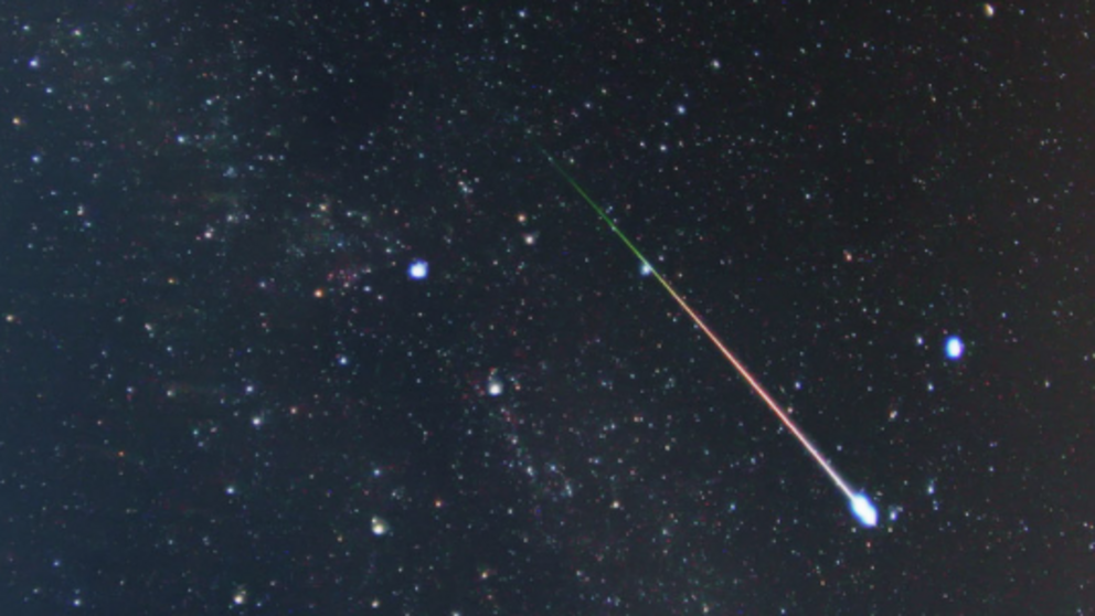 A modo ilustrativo, una lluvia de meteoritos. (Fuente externa)