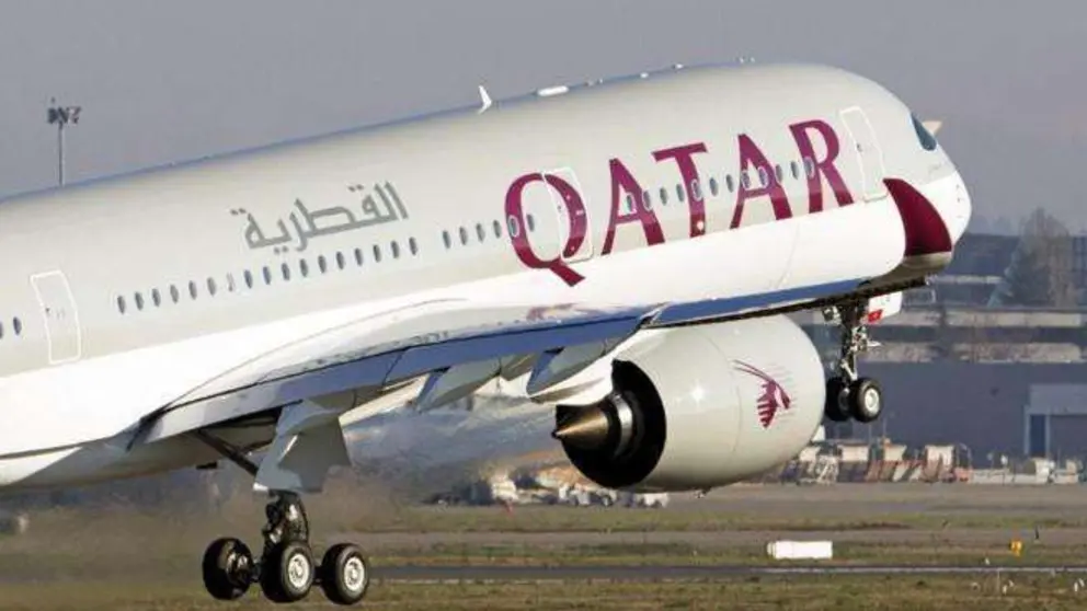 Despegue de un avi&oacute;n de Qatar Airways. (Fuente externa)