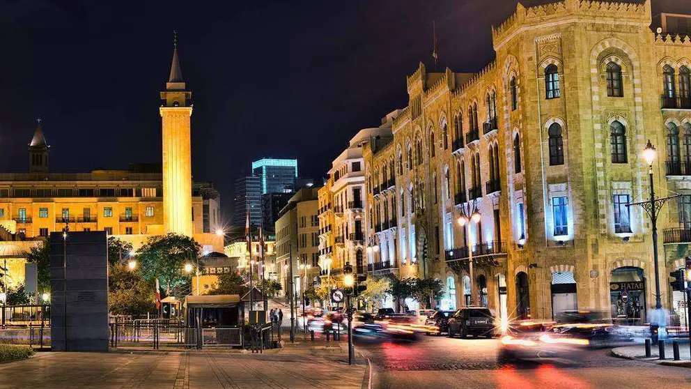 Centro de Beirut, capital de L&iacute;bano. (Fuente externa)