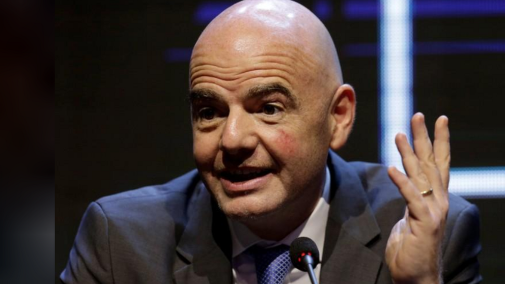 Gianni Infantino, presidente de la FIFA. (Fuente externa)