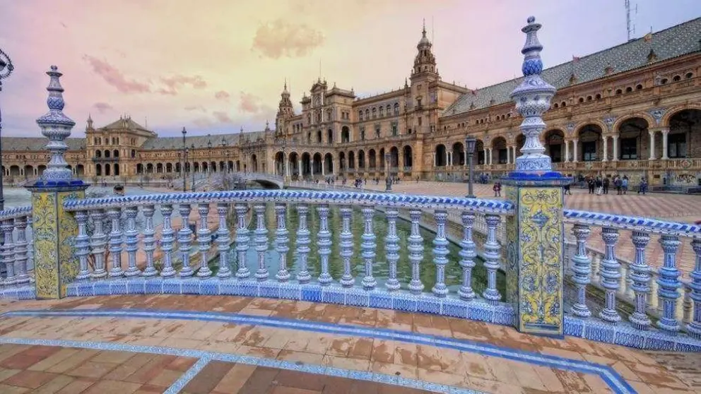 Plaza de Espa&ntilde;a en Sevilla. (Fuente externa)
