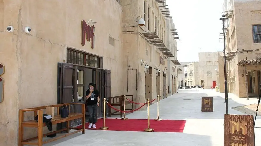 El Museo de las Ilusiones se encuentra en Al Seef, junto al Creek y en la zona vieja de Dubai. (EL CORREO)