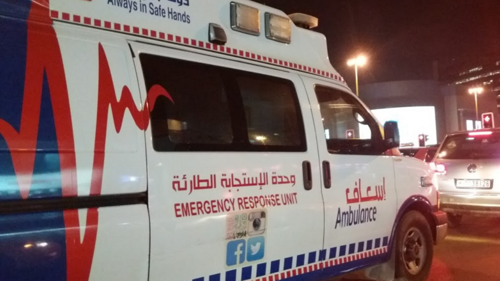 Una ambulancia en Emiratos &Aacute;rabes Unidos. (EL CORREO)