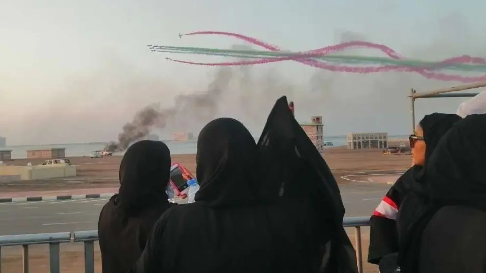 Un grupo de mujeres emirat&iacute;es. (EL CORREO)