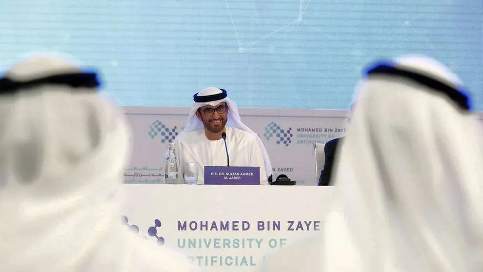 Sultan Al Jaber, ministro de Industria y Tecnolog&iacute;a Avanzada y presidente de la COP28. (WAM)