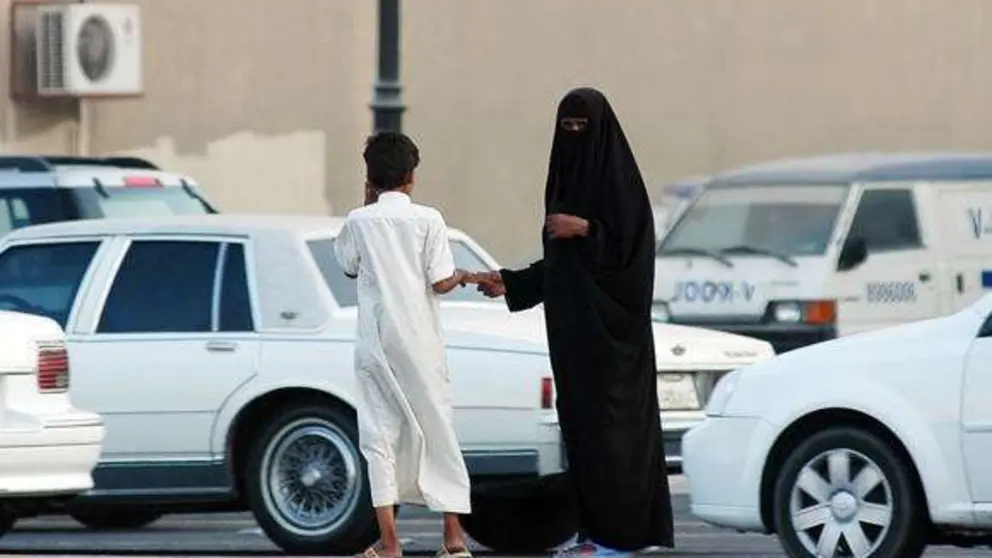 Muchos mendigos forman parte de bandas organizadas. (Arab News)