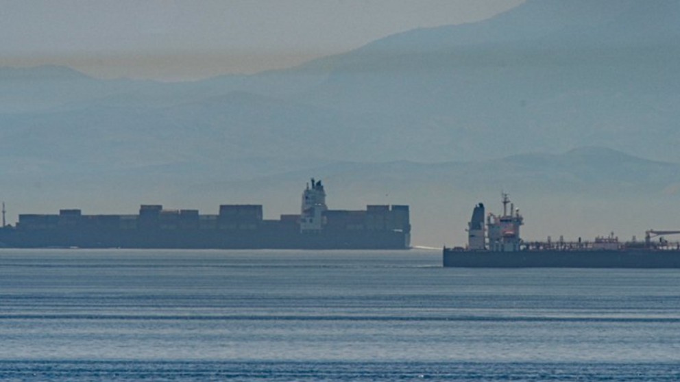 Petroleros en el Golfo Ar&aacute;bigo. (Fuente externa)