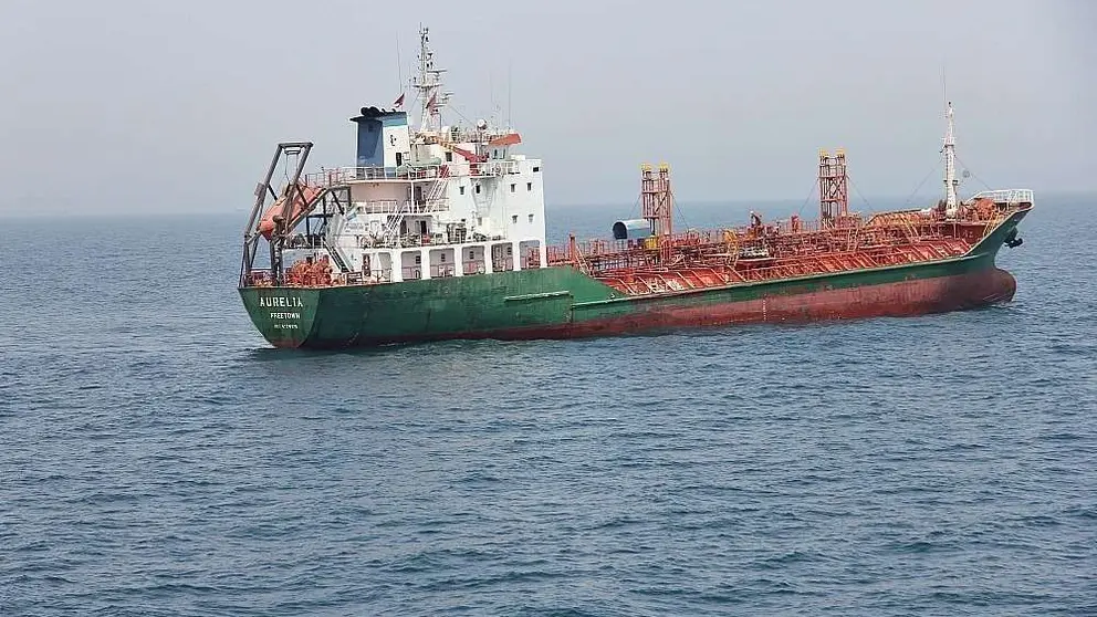 Un buque en el Estrecho de Ormuz. (Fuente externa)