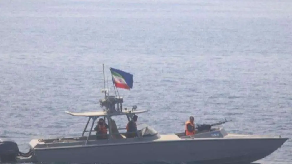 Un barco de la Guardia Revolucionaria de Ir&aacute;n. (Fuente externa)