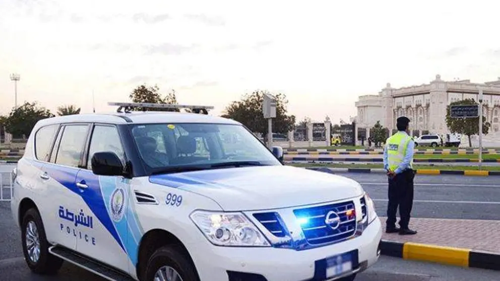 Una imagen de la  Polic&iacute;a de Sharjah. (Fuente externa)