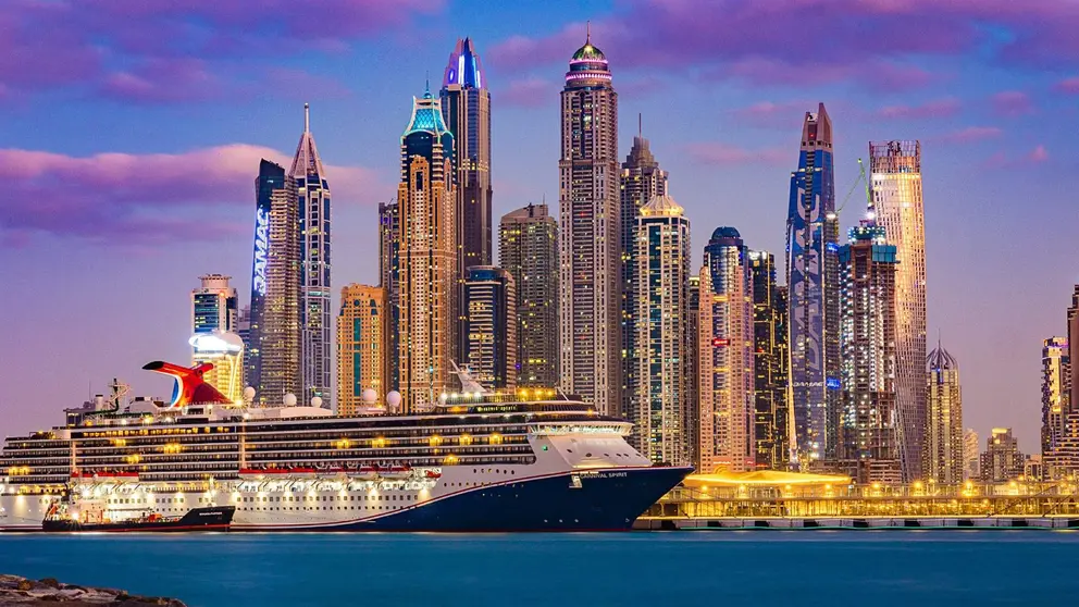 Una imagen de Dubai Marina. (WAM)