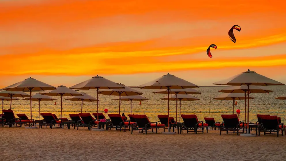 Una imagen de la playa en Dubai Islands. (Cedida)