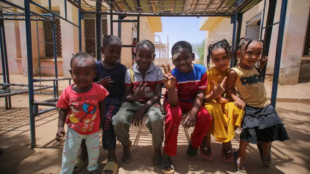 Ni&ntilde;os en un orfanato de Sud&aacute;n. (Unicef)