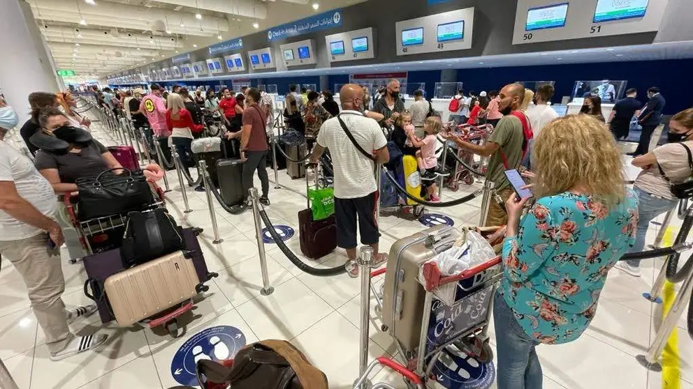 La Terminal 2 del aeropuerto DXB. (EL CORREO)